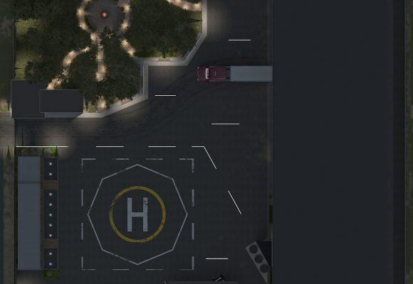 Ночная подсветка ландшафта